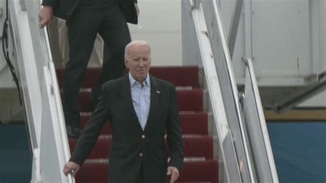 President Biden, Air Force One land in Brownsville 